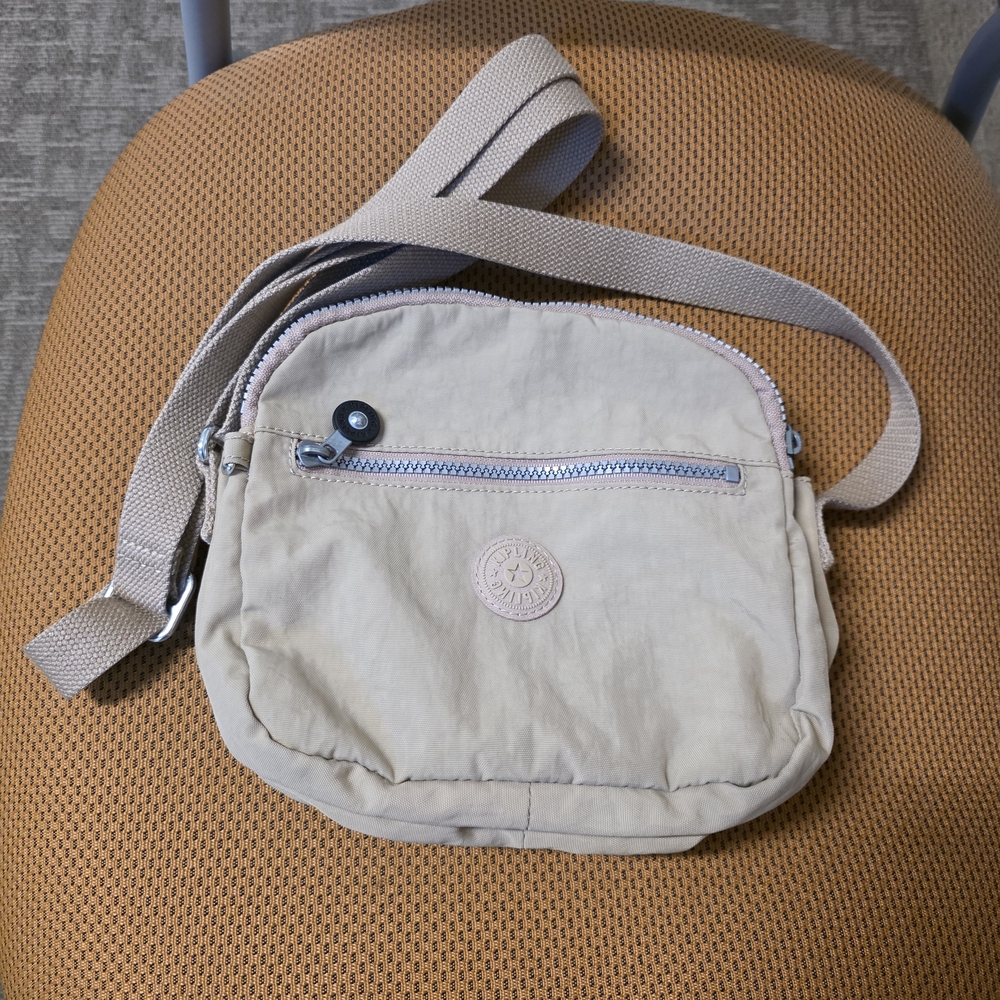 Kipling Beige Crossbody Bag